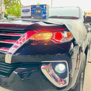 Độ đèn cho Toyota Fortuner
