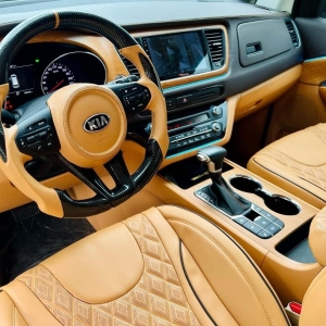 Đổi Màu Nội Thất Cho Kia Sedona