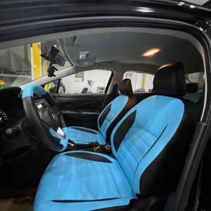 Đổi màu nội thất cho Nissan Almera