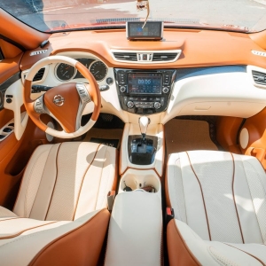 Đổi màu nội thất cho Nissan Navara