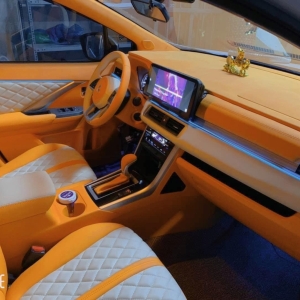 Đổi màu nội thất cho ô tô 7 chỗ